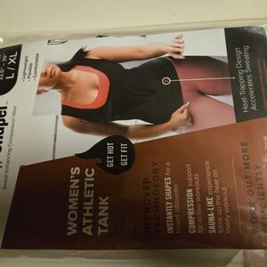 Sweat Shaper Women's Athletic Tank - Black XL  NIP   drop extra pounds!